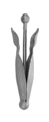 Лист-цвете горна част 280*80мм