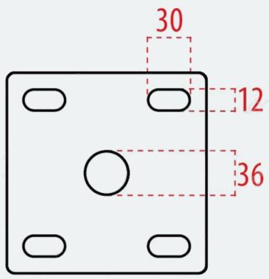 Метална планка за закрепване